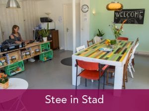 Stee in stad