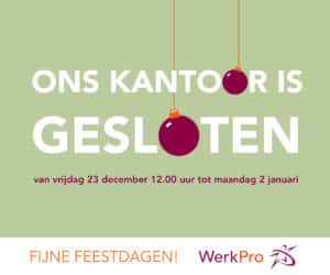 ons kantoor is gesloten