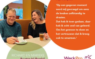 Van participatiebaan naar betaald werk: Richard zijn groei