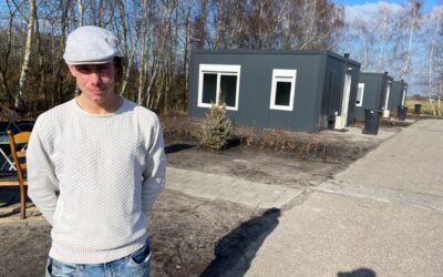 Eerste bewoner Skaeve Huse voelt zich thuis